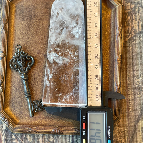 天然石＊水晶(ブラジル産)＊タワー＊虹あり その他置物 Majyotte. 通販