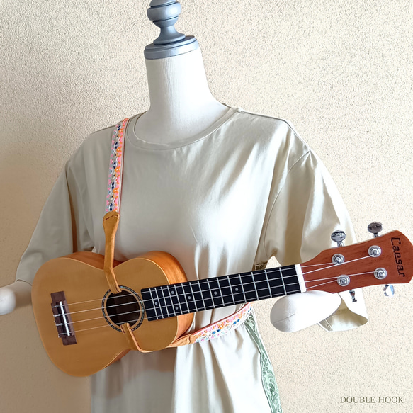 今だけの特別価格】穴をあけずに使えるウクレレストラップ｜発表会