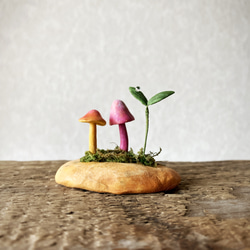きのこ 9042.bud 粘土のきのこ その他インテリア雑貨 bud 通販 18265158