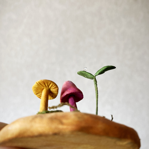 9042.bud 粘土のきのこ その他インテリア雑貨 bud 通販 18265158