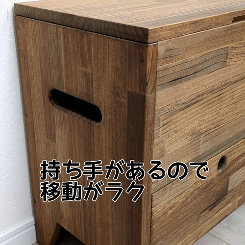 脚付き 引き出し付き ベンチ型 収納ボックス 脚付き 引き出し付き ベンチ型 収納ボックス ソファ・ベンチ OC