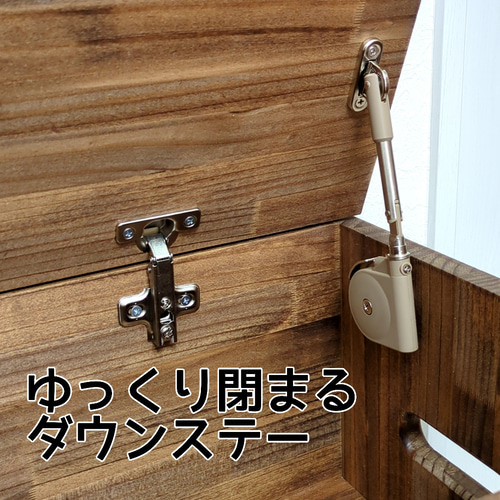 脚＆引き出し付き ベンチ型 収納ボックス （横幅120cm） その他