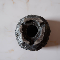 3号富士砂黒溶岩鉢601　塊根植物　多肉植物　盆栽　植木鉢　作家鉢　鉢皿　沖縄 7枚目の画像