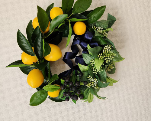 スーザン・リーベ flying BIRDS 壁飾り 4個セットレモンイエロー