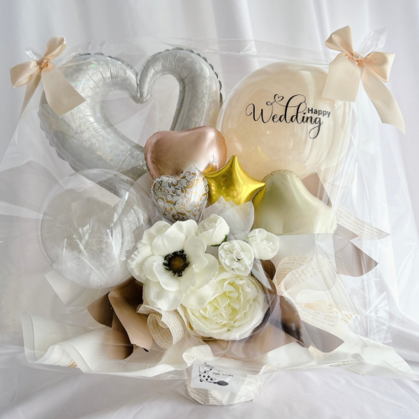 【文字入れ無料⭐︎ウエディングバルーンアレンジメント】