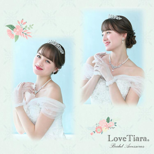 エレガントスワールティアラ T-79|花嫁 ウエディング 結婚式 上品