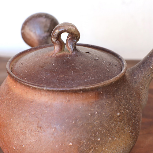 備前焼　急須 備前焼宝瓶 急須 宝瓶 - Sazen Tea