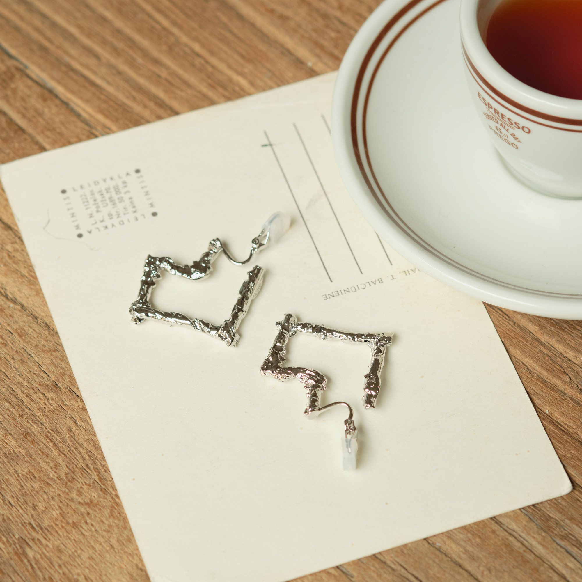 Branch Heart ピアス・イヤリング(Gold/Silver)