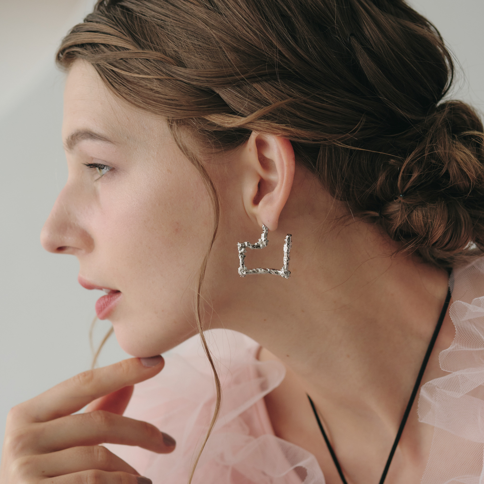 Branch Heart ピアス・イヤリング(Gold/Silver)