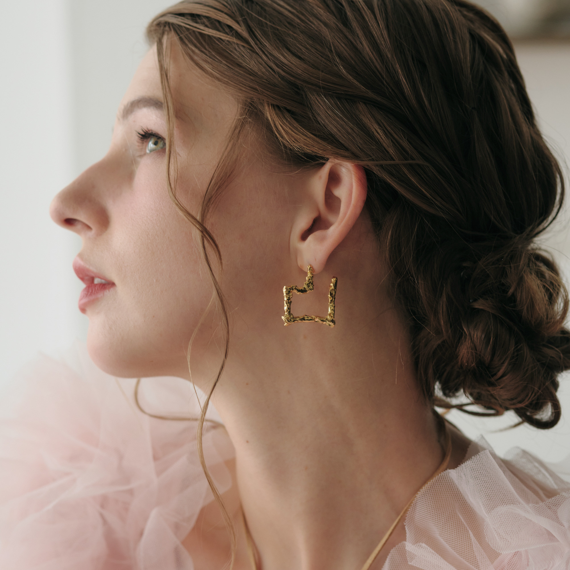 Branch Heart ピアス・イヤリング(Gold/Silver)