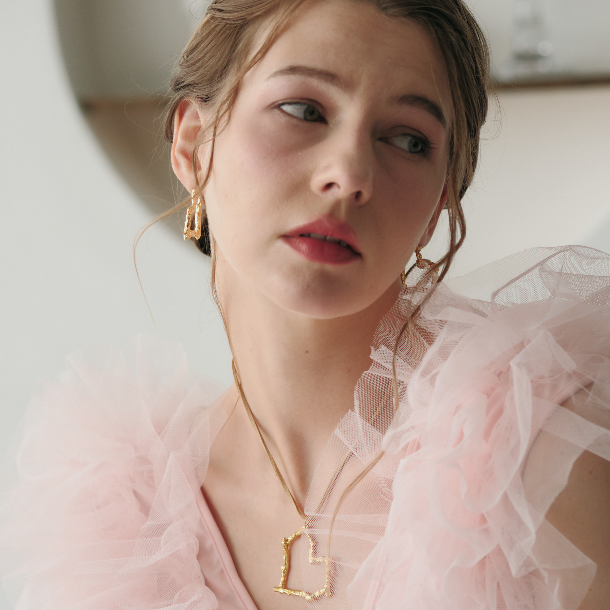 Branch Heart ピアス・イヤリング(Gold/Silver)