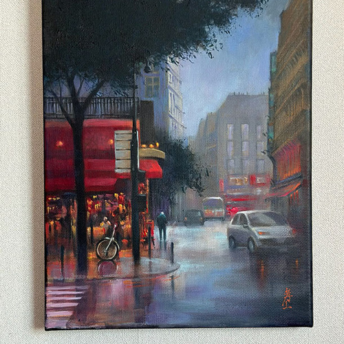 アート】 花 絵画 インテリア アクリル画 BAEZ3 Sen Art