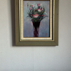 水彩アート「江戸切子と果実 弐」B5手描き原画、1点物。 イラスト