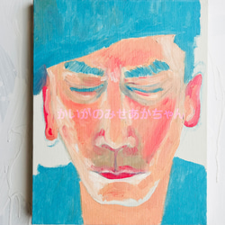 絵画「雨を待つ木」原画・F6・油彩画・裏紐付き 【公式通販】