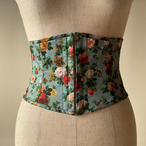 コルセット ヴィンテージ・ローズ柄 Mサイズ その他トップス gavotte