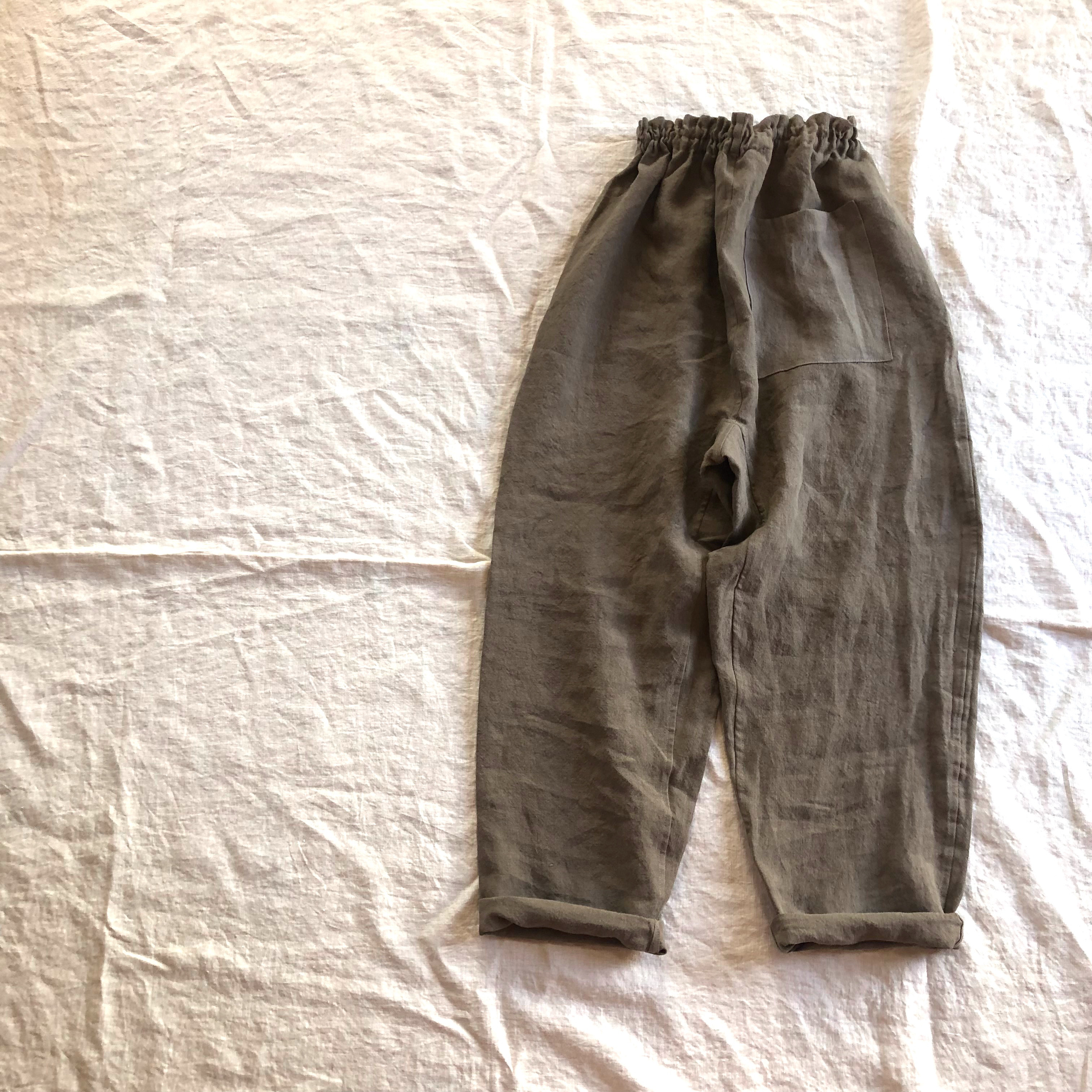 リネンのもんぺモカ