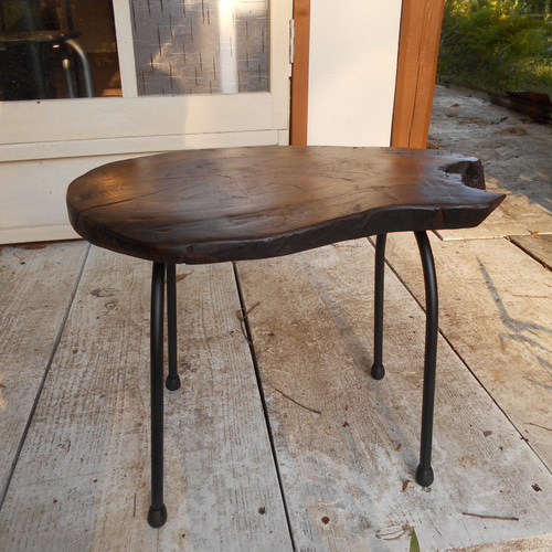 けやきアイアンテーブル12-18（テーブルのみ）