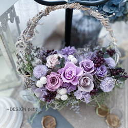 クリスマスガーランド++ プリザーブドフラワー +DESIGN petit 通販