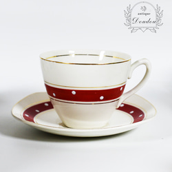 MIDWINTER ミッドウィンター レッドドミノ カップ＆ソーサー