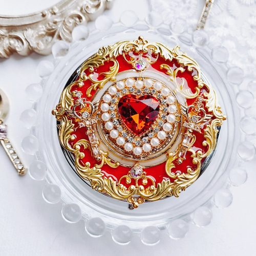 キラキラ魔法のピルケース aquamarine コンパクト フリー