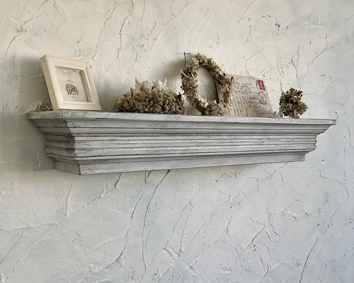 受注製作】モールディングシェルフ・ウォールシェルフ・シャンペトル