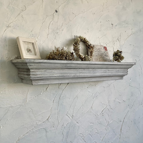 受注製作】モールディングシェルフ・ウォールシェルフ・シャンペトル