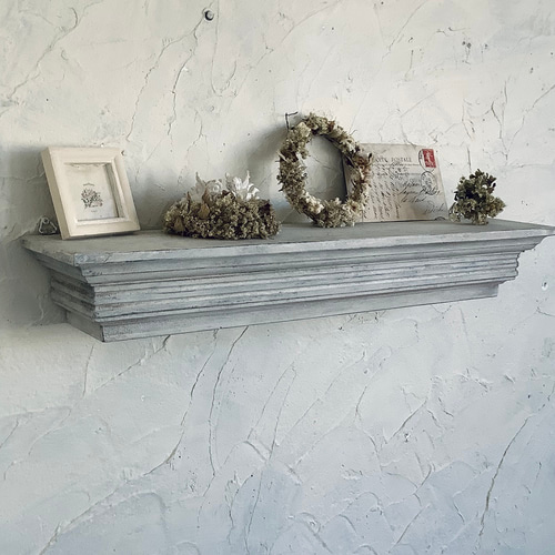 受注製作】モールディングシェルフ・ウォールシェルフ・シャンペトル