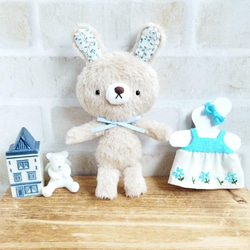 無属性　着せ替え　ぬいぐるみ　30cm 天使　界隈　ジャージメイド 10cm 着せ替え ぬいぐるみ服 10cm 帽子付き 天使界隈 水色 ぬい