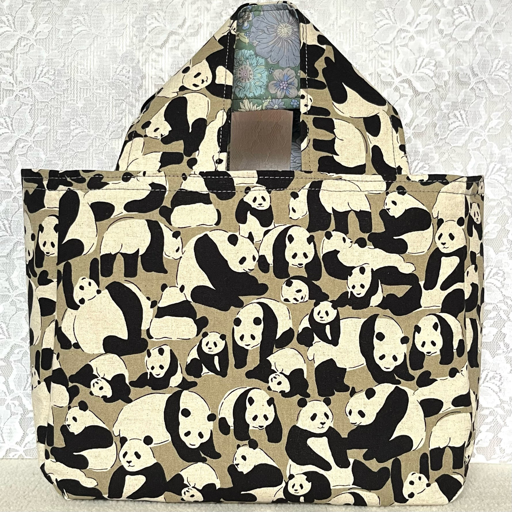 ゴロゴロパンダ　お買い物バッグ(大)