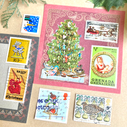 クリスマス切手。.＊ 1978年 イギリス 4種完 その他素材