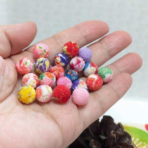 ✿和雑貨✿小さなちりめん玉のディスプレイセット その他置物 ♡はっぴ