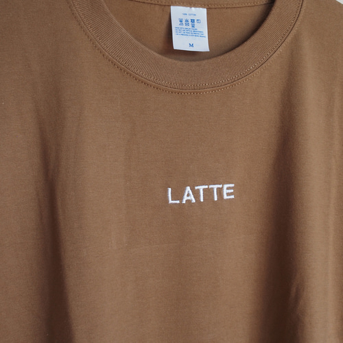 限定色】ラテ ロングスリーブTシャツ（ダークキャメル） カットソー