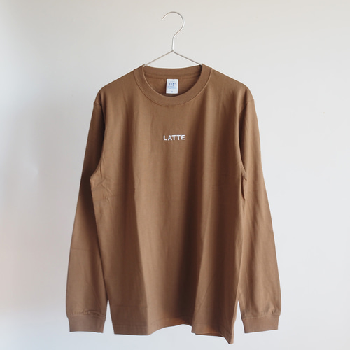 限定色】ラテ ロングスリーブTシャツ（ダークキャメル） カットソー