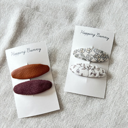 【組み合わせ自由！】パッチンピン×オーバル 3枚目の画像