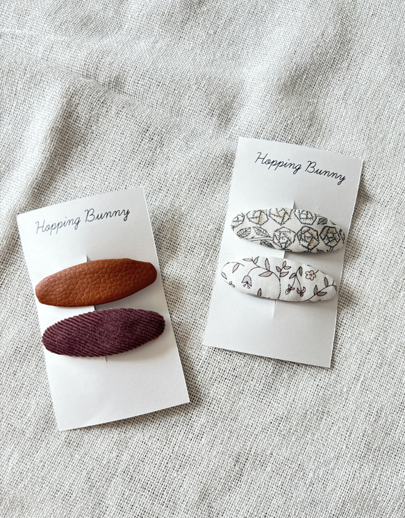 【組み合わせ自由！】パッチンピン×オーバル 3枚目の画像