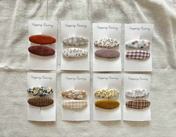 【組み合わせ自由！】パッチンピン×オーバル 1枚目の画像