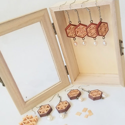 再販】 木製 フォトフレーム (L判) 写真立て 【全面組子】 フォト