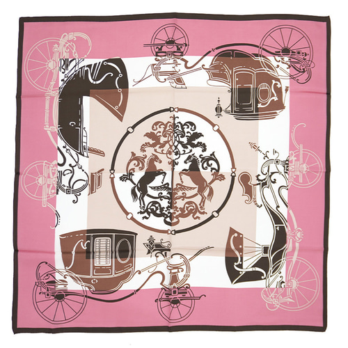 再入荷！＞色面シルエット馬車 (FET-059) Marcaオリジナル 小判 シルク