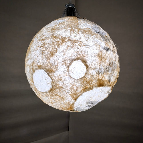 和紙ランプ·月のような灯り和風ランプシェード シーリングライト