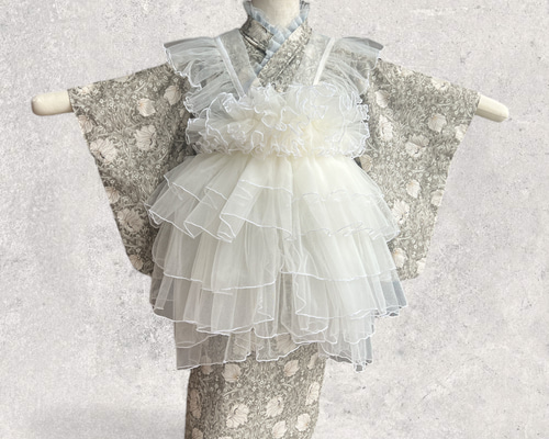 ウィリアムモリス キッズ浴衣 William Morris kids YUKATA