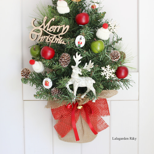 毎年飾れる壁に飾るクリスマスツリーガーランド　ウォールツリー　スワッグ 毎年飾れる壁に飾るクリスマスツリーガーランドウォールツリー