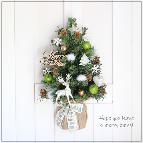 美品✨壁掛けクリスマスツリー 壁掛けクリスマスツリー ウォールツリー クリスマス クリスマス
