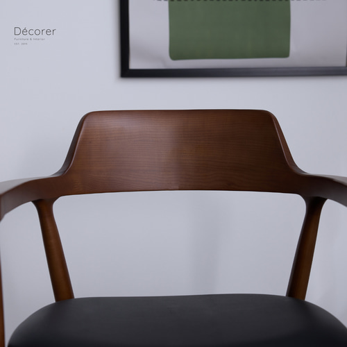 予約購入ページ】*特集掲載*アッシュ材の回転式ダイニングチェア【1脚