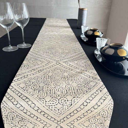 ◼︎C1018◼︎高級袋帯 正絹 テーブルランナー(〜280cm) その他