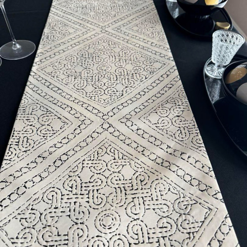 ◼︎C1018◼︎高級袋帯 正絹 テーブルランナー(〜280cm) その他