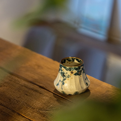 Amazon.co.jp: 景徳鎮磁器装飾花瓶 シノワズリ模様 ひび割れ釉