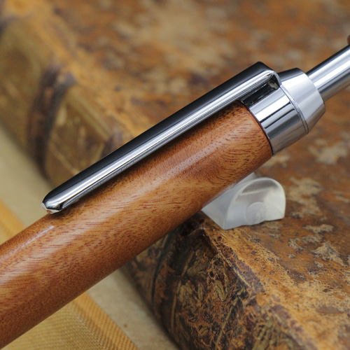 Luddite エバードロー銘木モデルシャープペンシルマホガニーカーリー