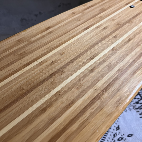 【送料無料】【リメイクスケートボードチェア】 スツール、ベンチ、テーブルとしても利用可！　153 6枚目の画像