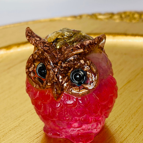 「数量限定 在庫処分セール」 フクロウオルゴナイト 18270939 通販 Navy♡Angel 樹脂・レジン その他
