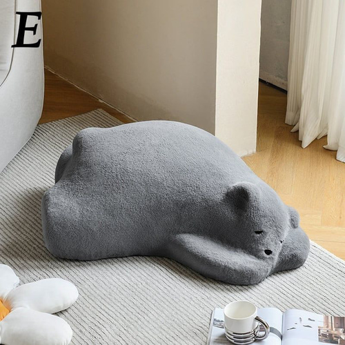 クマ 熊 パンダ スツール フットレスト 背もたれ 枕 かわいい クマ 熊 パンダ スツール フットレスト 背もたれ 枕 かわいい